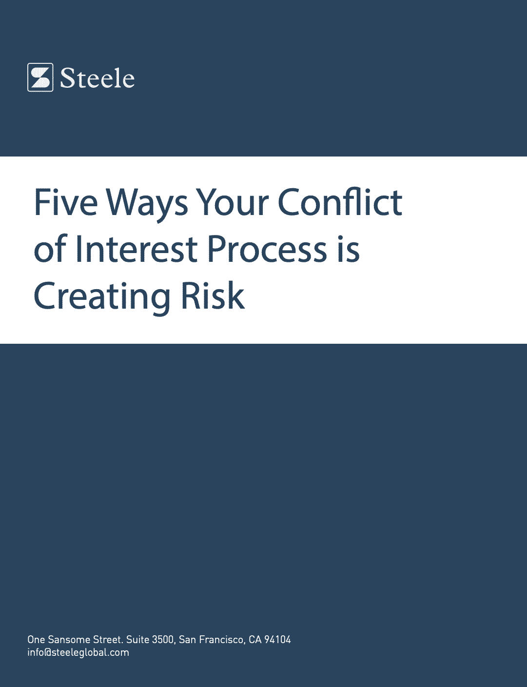 5 Ways Your COI Process is Creating Risk | Steele Compliance Solutions